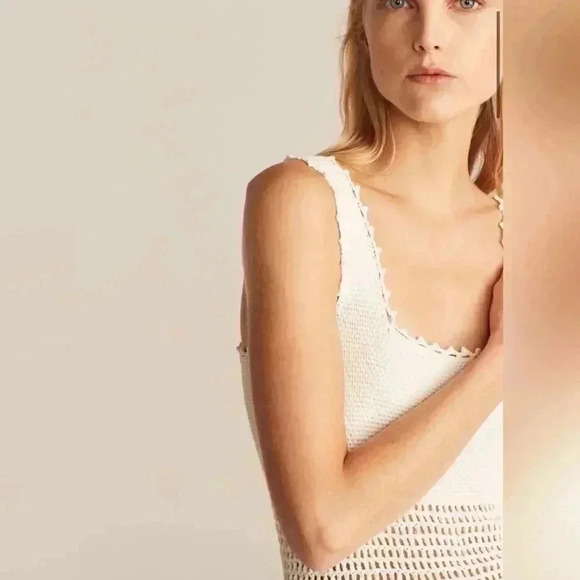 Rebecca Taylor CROCHET-TRIM Square MINI DRESS NEW WITHOUT TAG - Picture 5 of 7